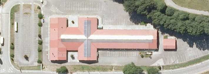 Imagen aerea del recinto Ferial de La Imera