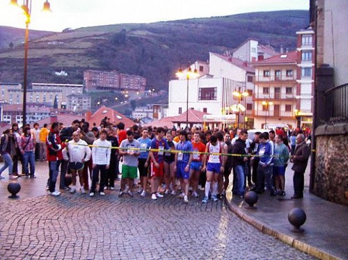 Carrera de San Silvestre en Cangas del Narcea