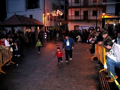 Carrera de San Silvestre en Cangas del Narcea
