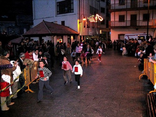 Carrera de San Silvestre en Cangas del Narcea
