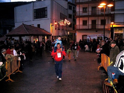 Carrera de San Silvestre en Cangas del Narcea
