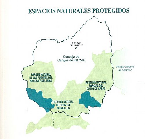 Mapa Espacios Naturales