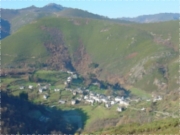 Vista del pueblo de Bisuyu